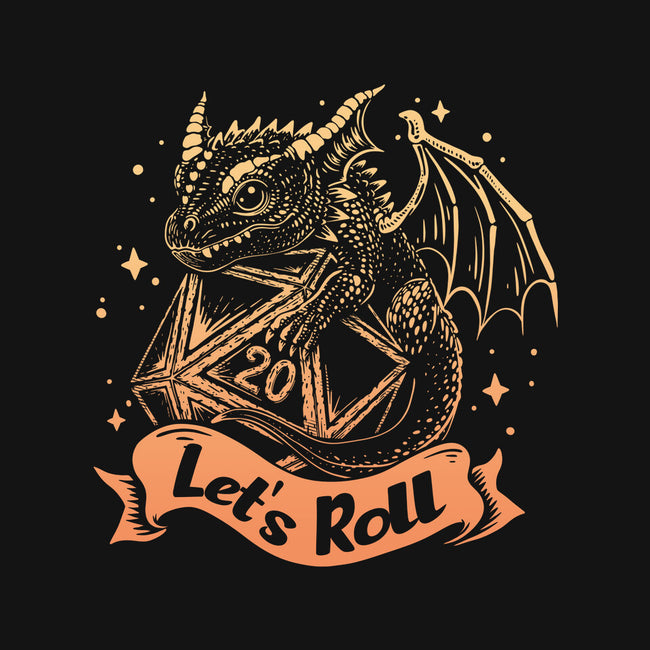 Let's Roll Dragon-womens basic tee-marsdkart
