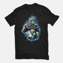 Past And Future-womens fitted tee-nickzzarto
