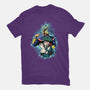 Past And Future-womens fitted tee-nickzzarto
