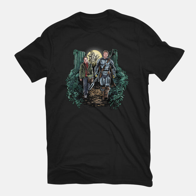 The Last of Mandalorians-mens premium tee-zascanauta