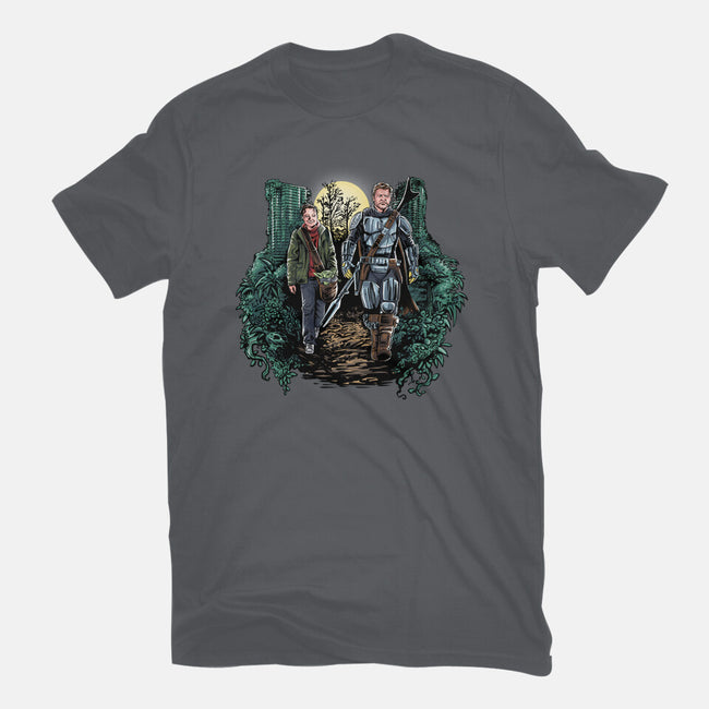 The Last of Mandalorians-mens premium tee-zascanauta