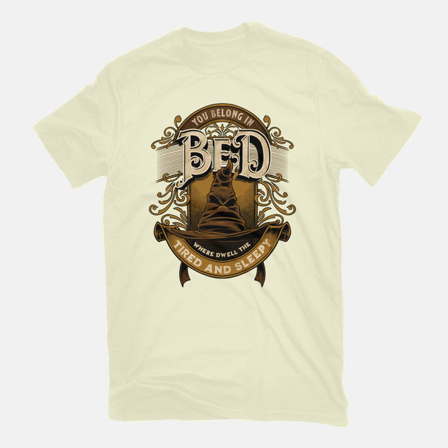 You Belong In Bed-mens basic tee-Studio Mootant