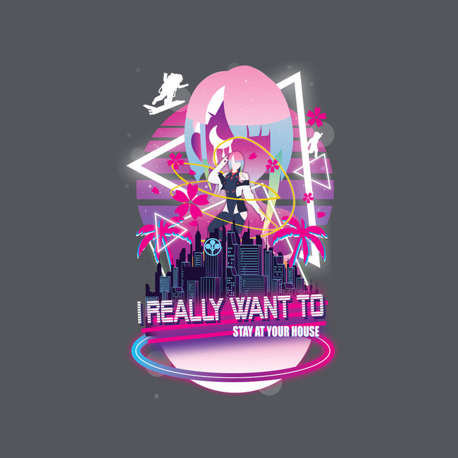 Cyberpunk Vaporwave-none memory foam bath mat-SwensonaDesigns