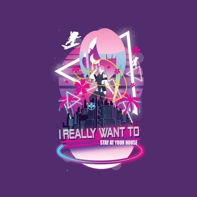 Cyberpunk Vaporwave-none fleece blanket-SwensonaDesigns