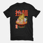 Krusty Onsen Ramen-womens fitted tee-Ionfox