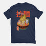 Krusty Onsen Ramen-womens fitted tee-Ionfox