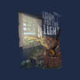 Always Look For The Light-none basic tote bag-MoisEscudero