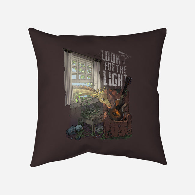 Always Look For The Light-none removable cover throw pillow-MoisEscudero