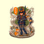 Samurai Bonsai-none stretched canvas-Bruno Mota