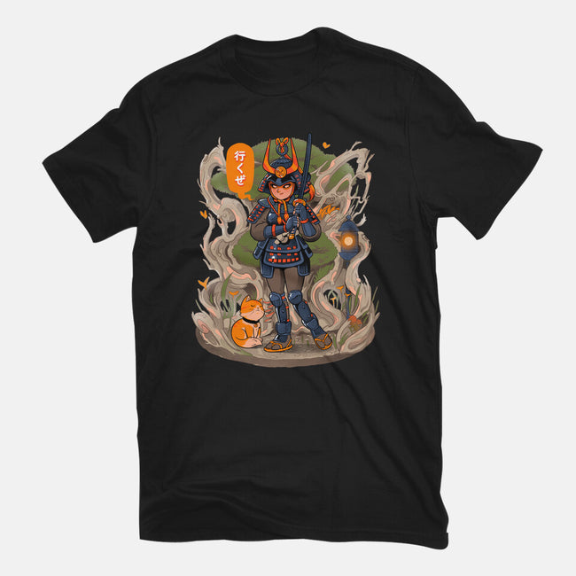 Samurai Bonsai-mens basic tee-Bruno Mota