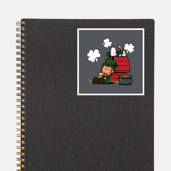 Irish Nuts-none glossy sticker-Boggs Nicolas