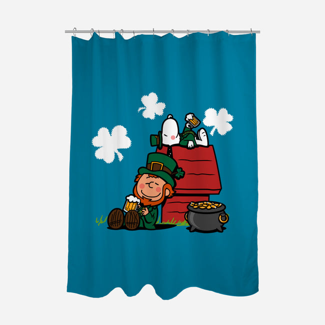 Irish Nuts-none polyester shower curtain-Boggs Nicolas
