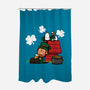Irish Nuts-none polyester shower curtain-Boggs Nicolas