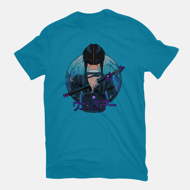 Autumn Wednesday-womens fitted tee-Bruno Mota