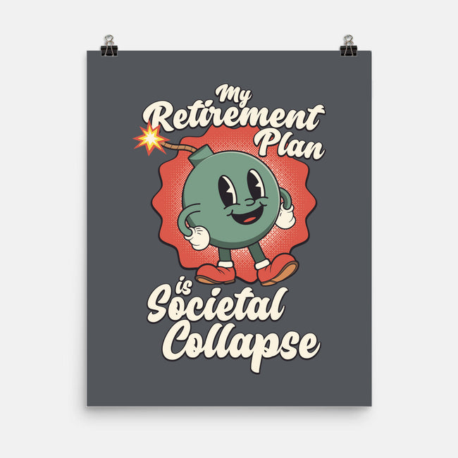 Societal Collapse-none matte poster-RoboMega