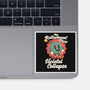 Societal Collapse-none glossy sticker-RoboMega
