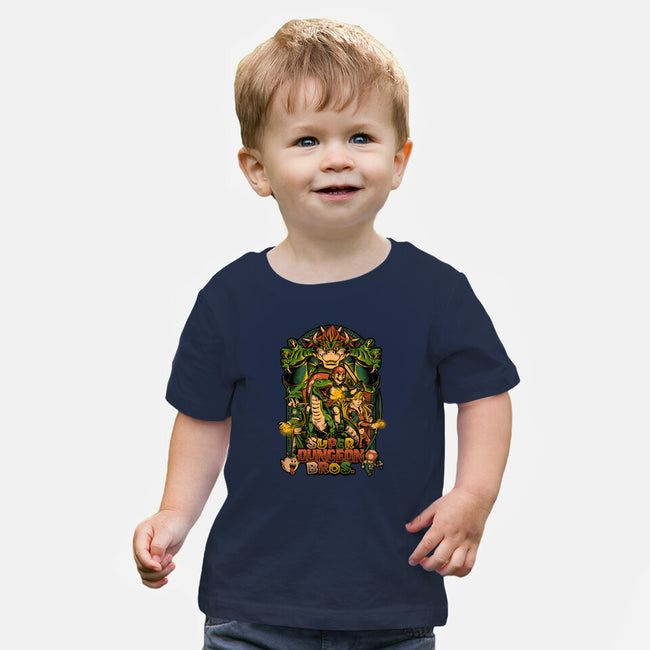 Super Dungeon Bros-baby basic tee-Studio Mootant