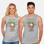 No Such Thing As Too Many Plants-unisex basic tank-TechraNova
