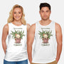 No Such Thing As Too Many Plants-unisex basic tank-TechraNova