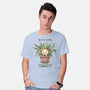 No Such Thing As Too Many Plants-mens basic tee-TechraNova