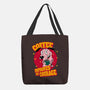 Coffee Improves My Courage-none basic tote bag-leepianti