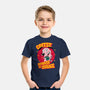 Coffee Improves My Courage-youth basic tee-leepianti