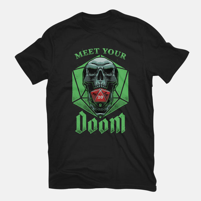 Meet Your Doom-mens basic tee-Studio Mootant