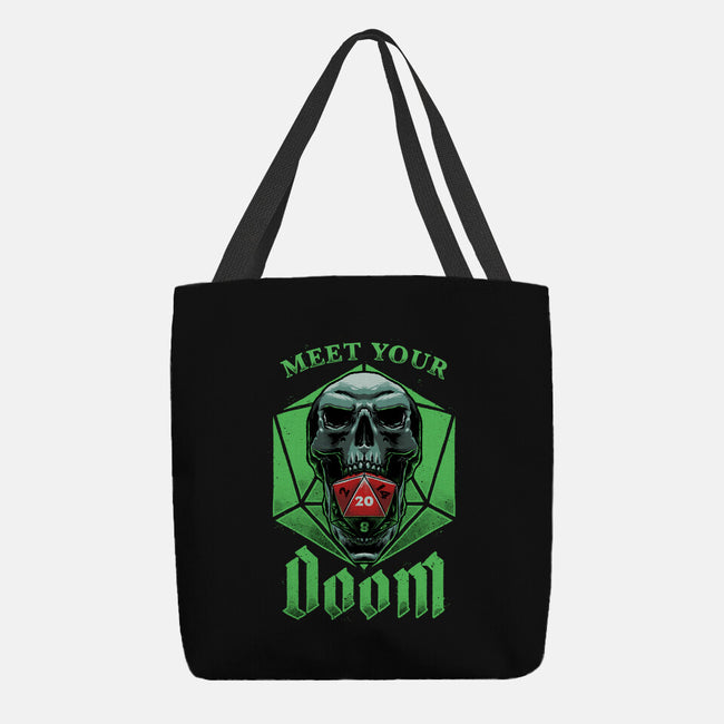 Meet Your Doom-none basic tote bag-Studio Mootant