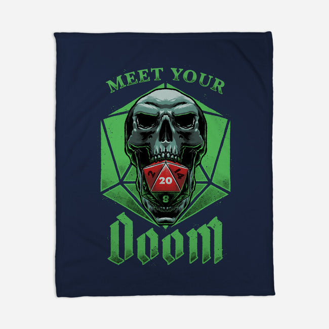Meet Your Doom-none fleece blanket-Studio Mootant