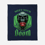 Meet Your Doom-none fleece blanket-Studio Mootant