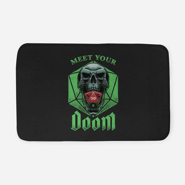 Meet Your Doom-none memory foam bath mat-Studio Mootant
