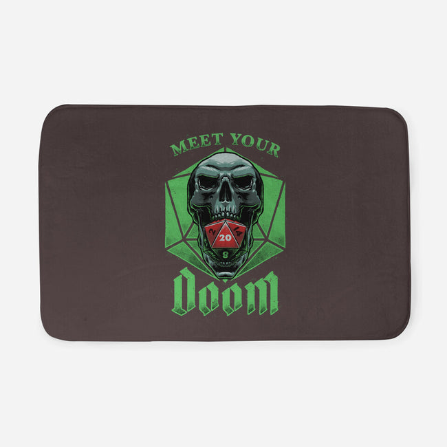 Meet Your Doom-none memory foam bath mat-Studio Mootant