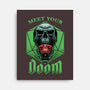 Meet Your Doom-none stretched canvas-Studio Mootant