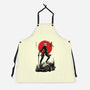 Battle Android Under The Sun-unisex kitchen apron-ddjvigo