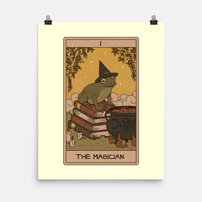 The Magician Tarot-none matte poster-Thiago Correa