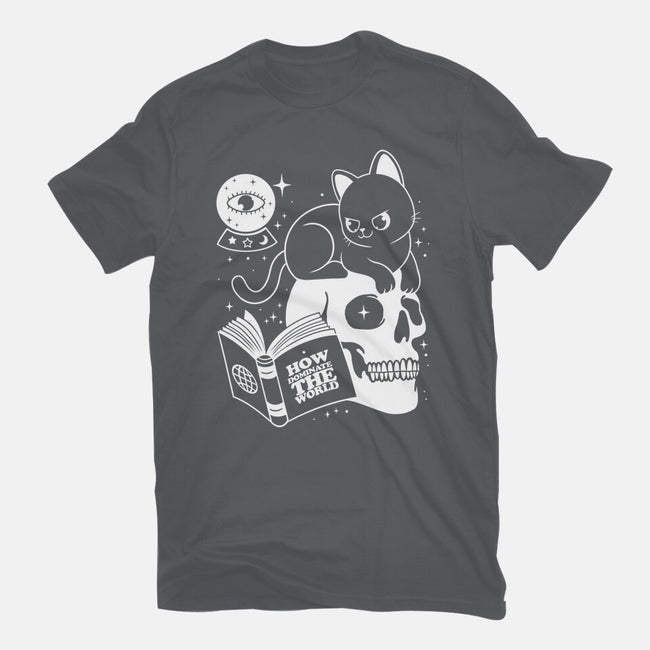 Cat Dominate-unisex basic tee-Eoli Studio