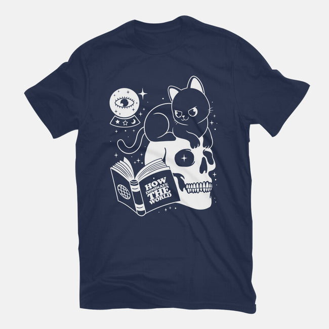 Cat Dominate-unisex basic tee-Eoli Studio
