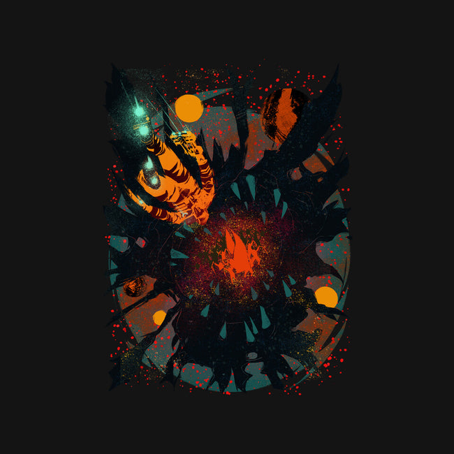 Space Eater-none glossy sticker-Estevan Silveira