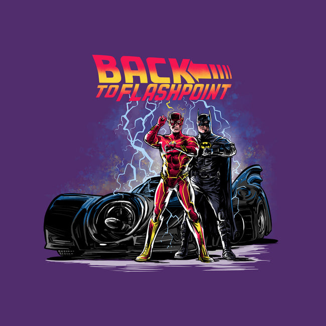 Back To Flashpoint-womens racerback tank-zascanauta