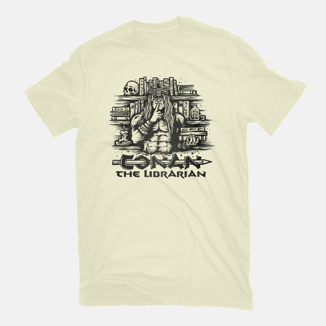 Conan The Librarian-mens premium tee-kg07