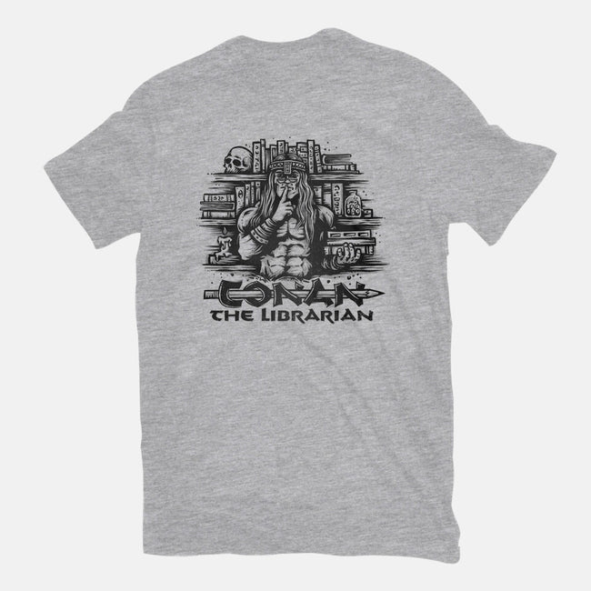 Conan The Librarian-mens premium tee-kg07