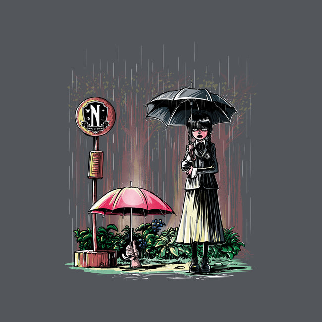 My Neighbor Wednesday-none stretched canvas-zascanauta