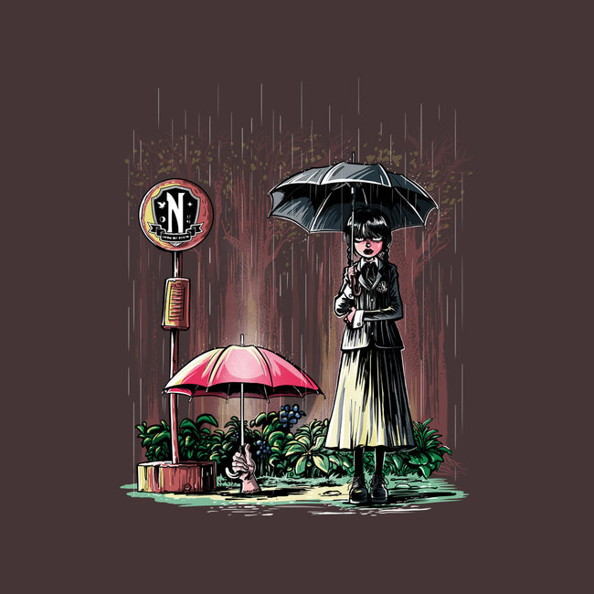 My Neighbor Wednesday-none stretched canvas-zascanauta