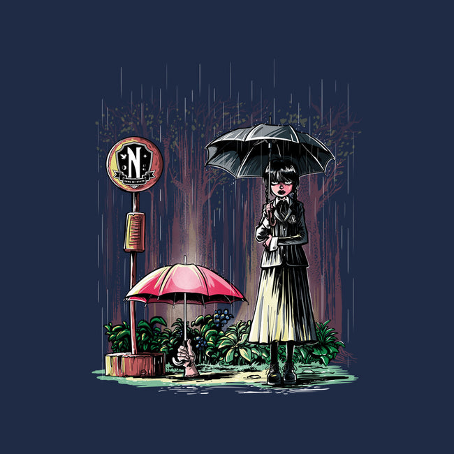 My Neighbor Wednesday-none stretched canvas-zascanauta