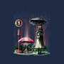 My Neighbor Wednesday-none stretched canvas-zascanauta