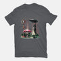 My Neighbor Wednesday-womens fitted tee-zascanauta