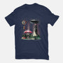 My Neighbor Wednesday-womens fitted tee-zascanauta