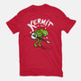 Banjoist Frog-unisex basic tee-Raffiti