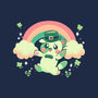 Shamrock Kitty-mens premium tee-TechraNova