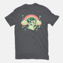 Shamrock Kitty-mens premium tee-TechraNova